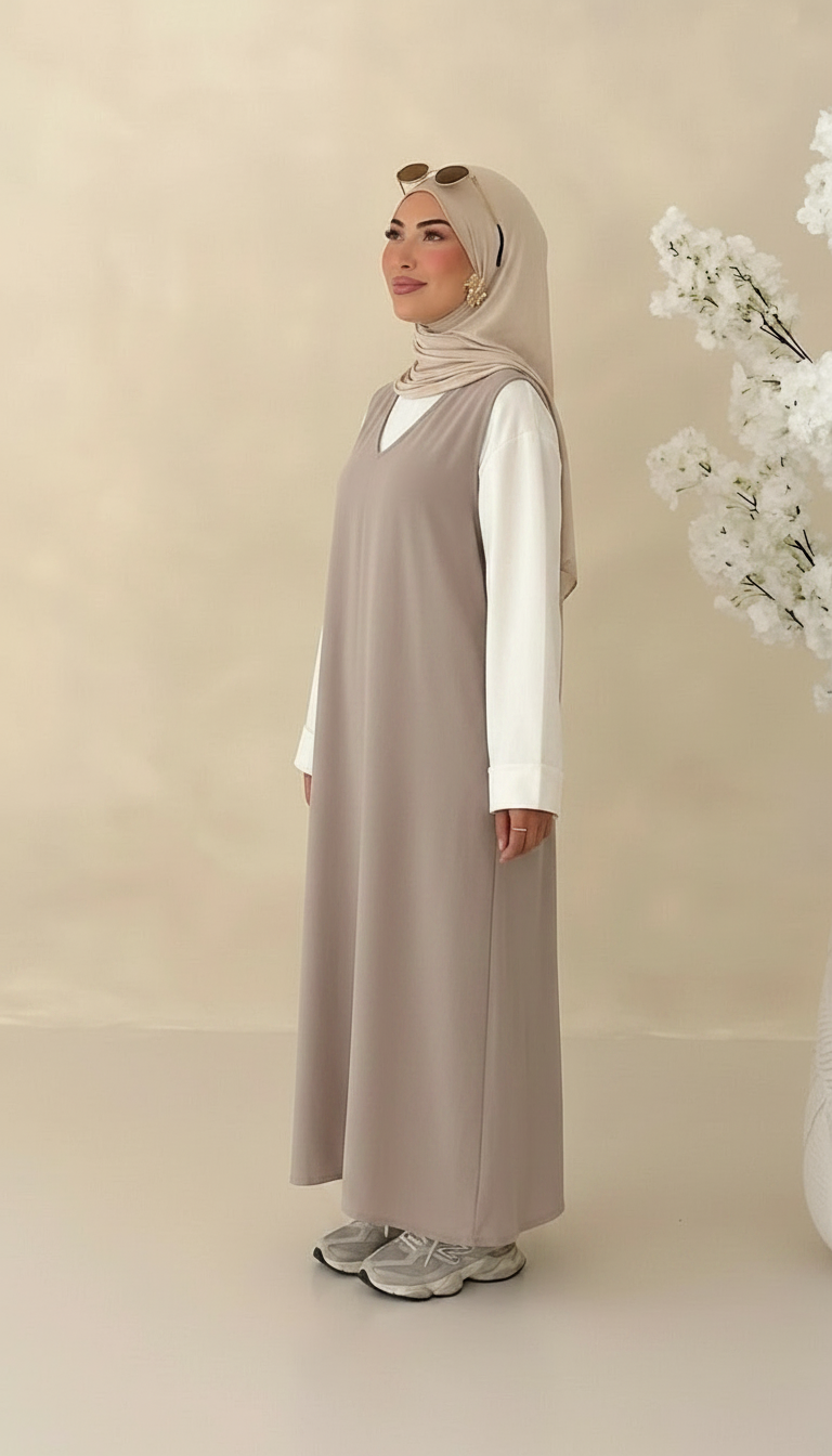 Basic Latz-Kleid
