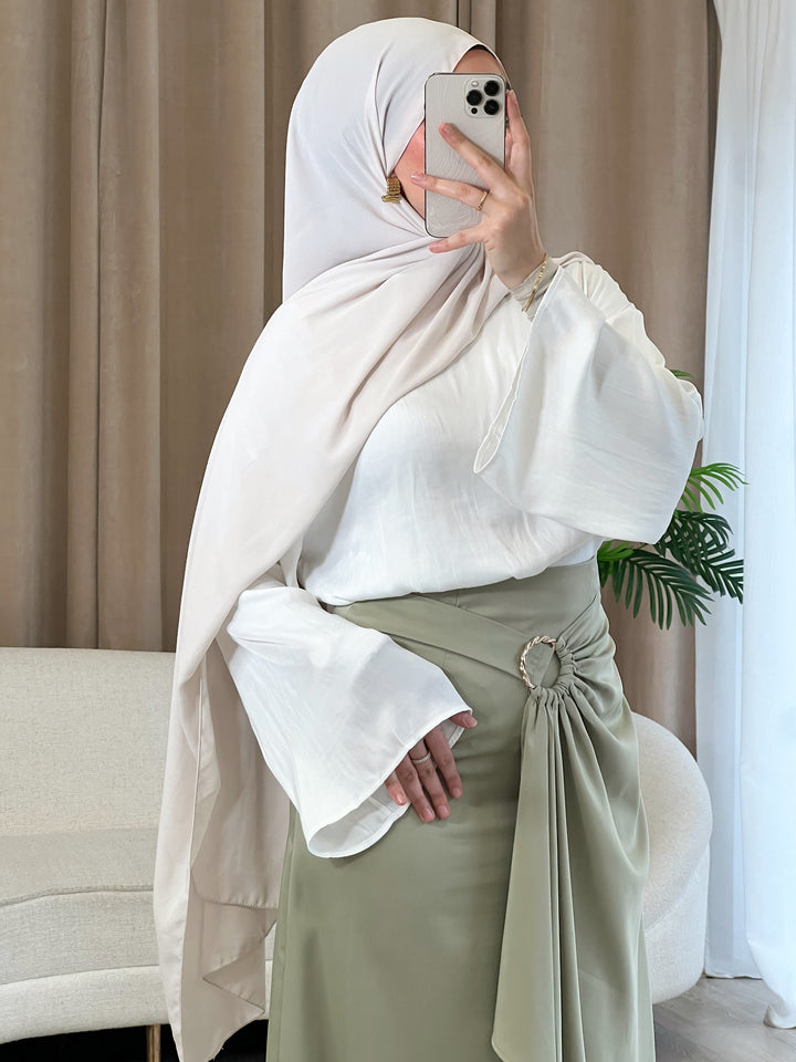 Marbella Maxi Rock in Mint
