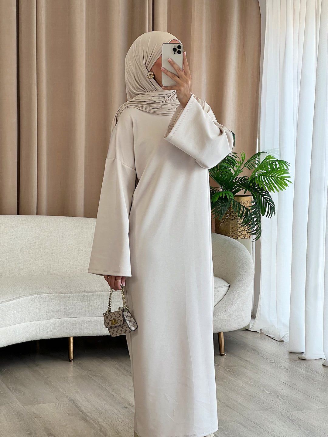 Basic Sweatshirt Abaya