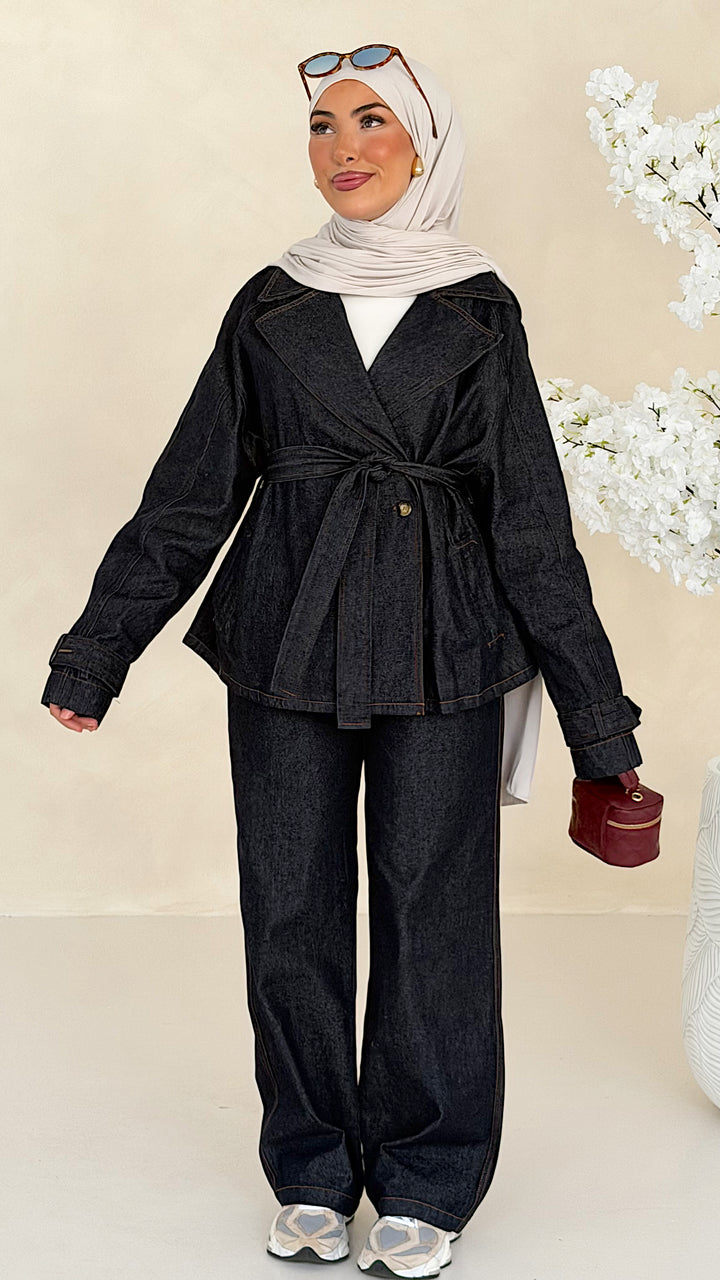 Signature Denim 2-piece set