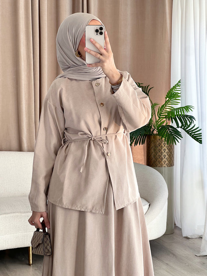Lilia Set in Beige