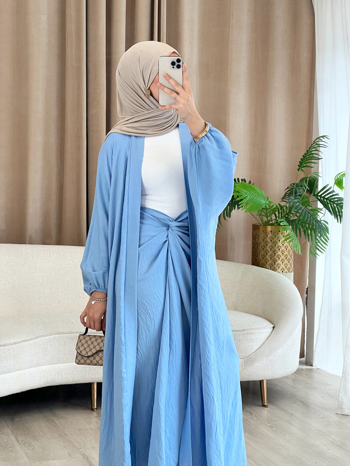 Noura Set in Babyblau