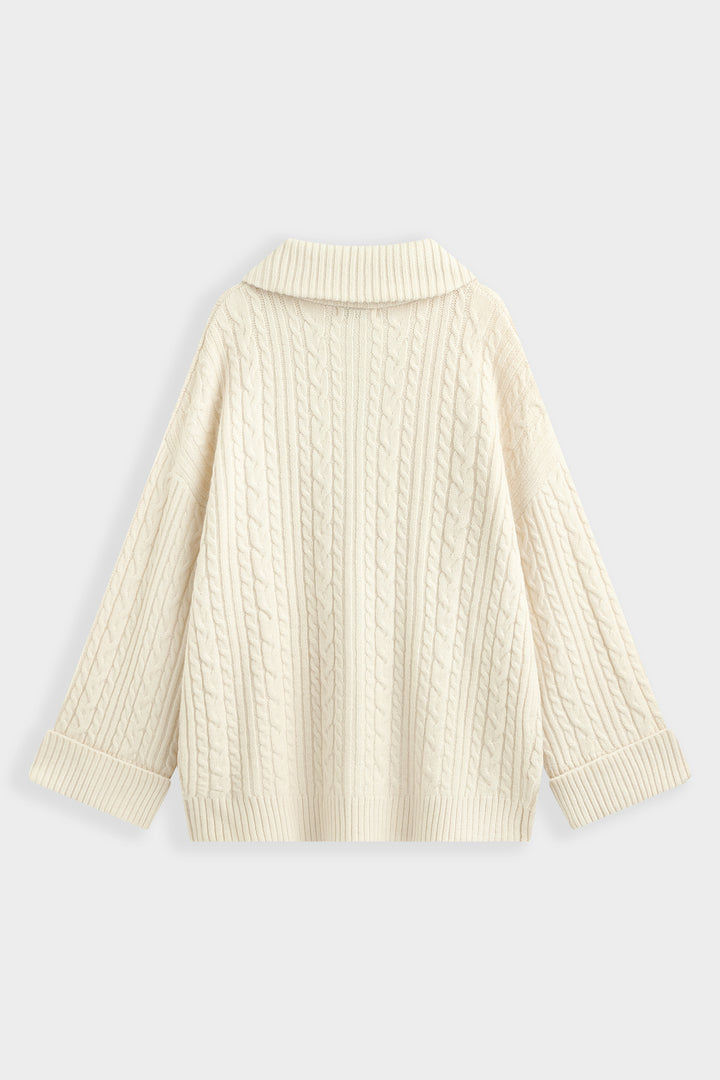 Celine Zip-Cardigan