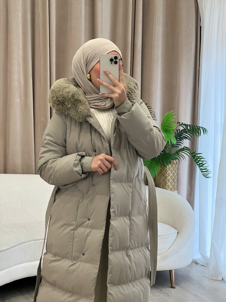 Leni Parka in Salbeigrün