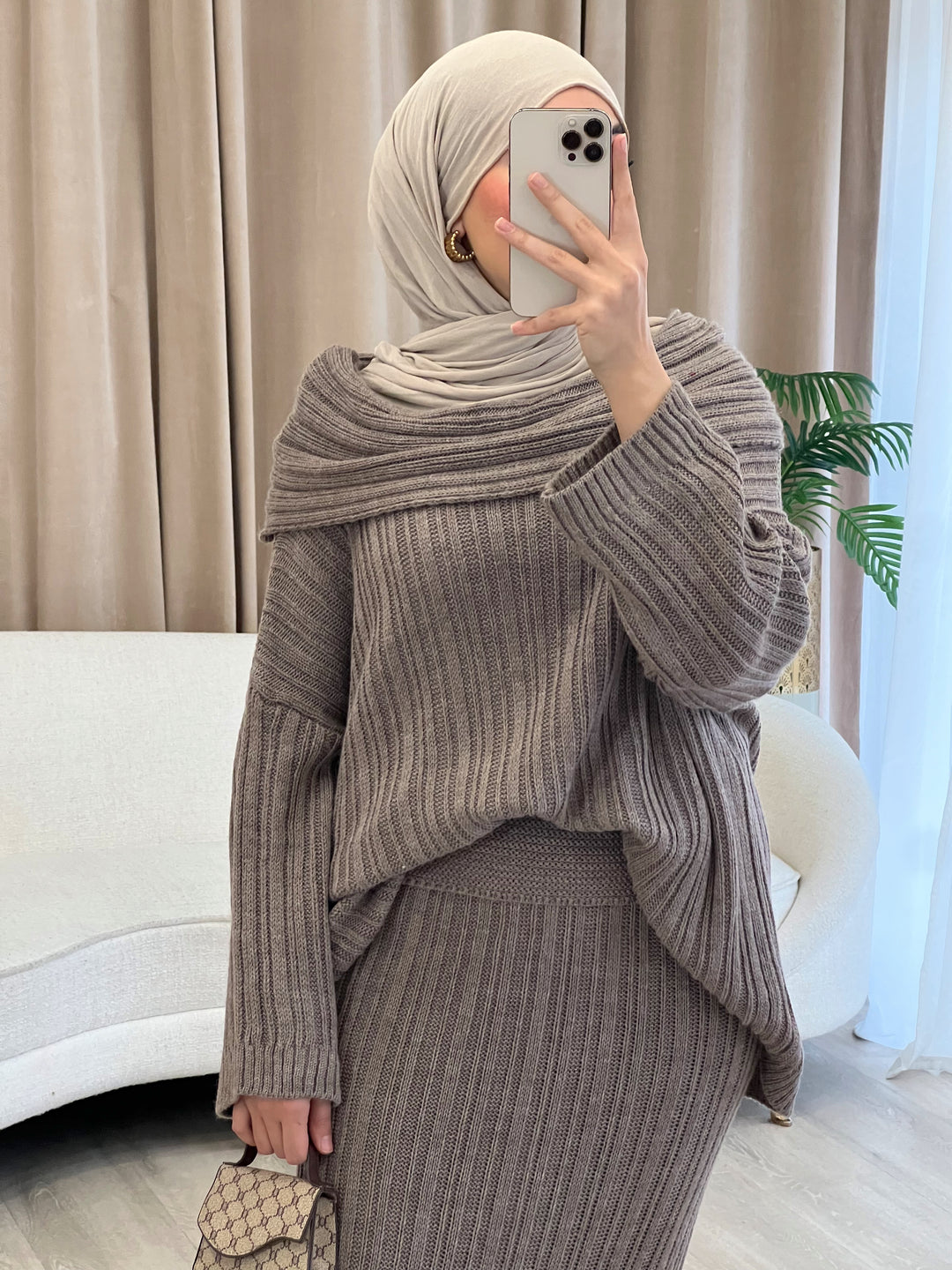 Meryem Set in Mocha
