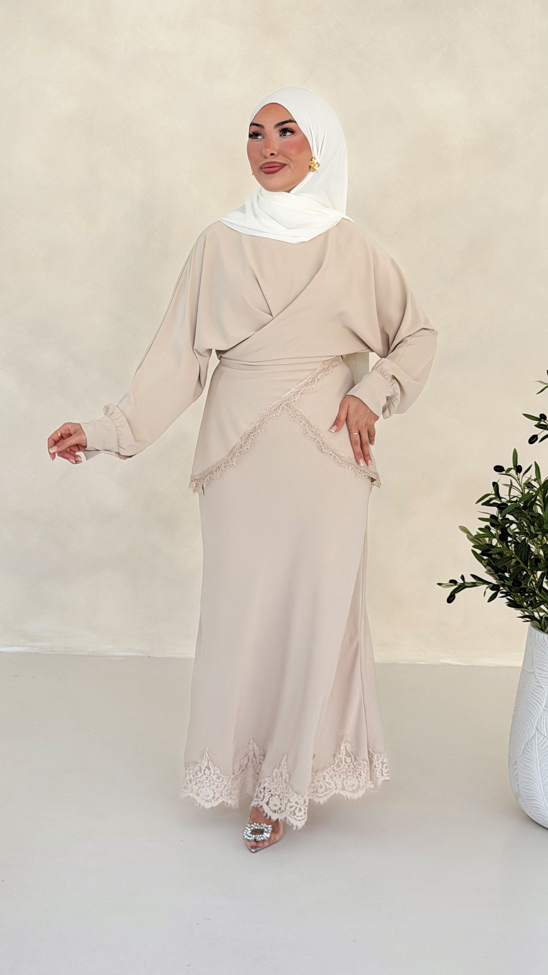 Naira Spitzen 2-Teiler