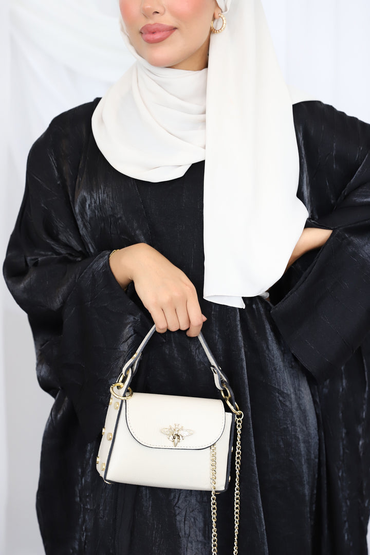 Aseel Abaya Set in Schwarz