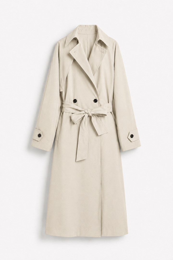 Avelie Trenchcoat mit Stehkragen