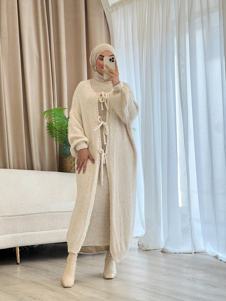 Wolkenweich Oversized Cardigan in Creme