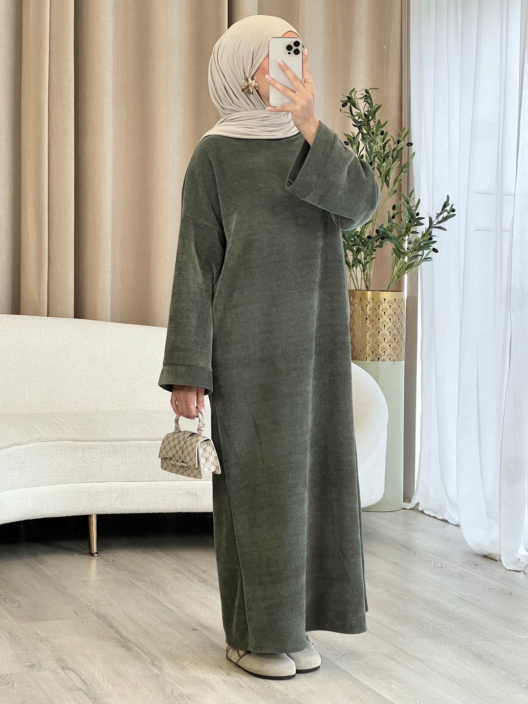 Nisa Cord Kleid