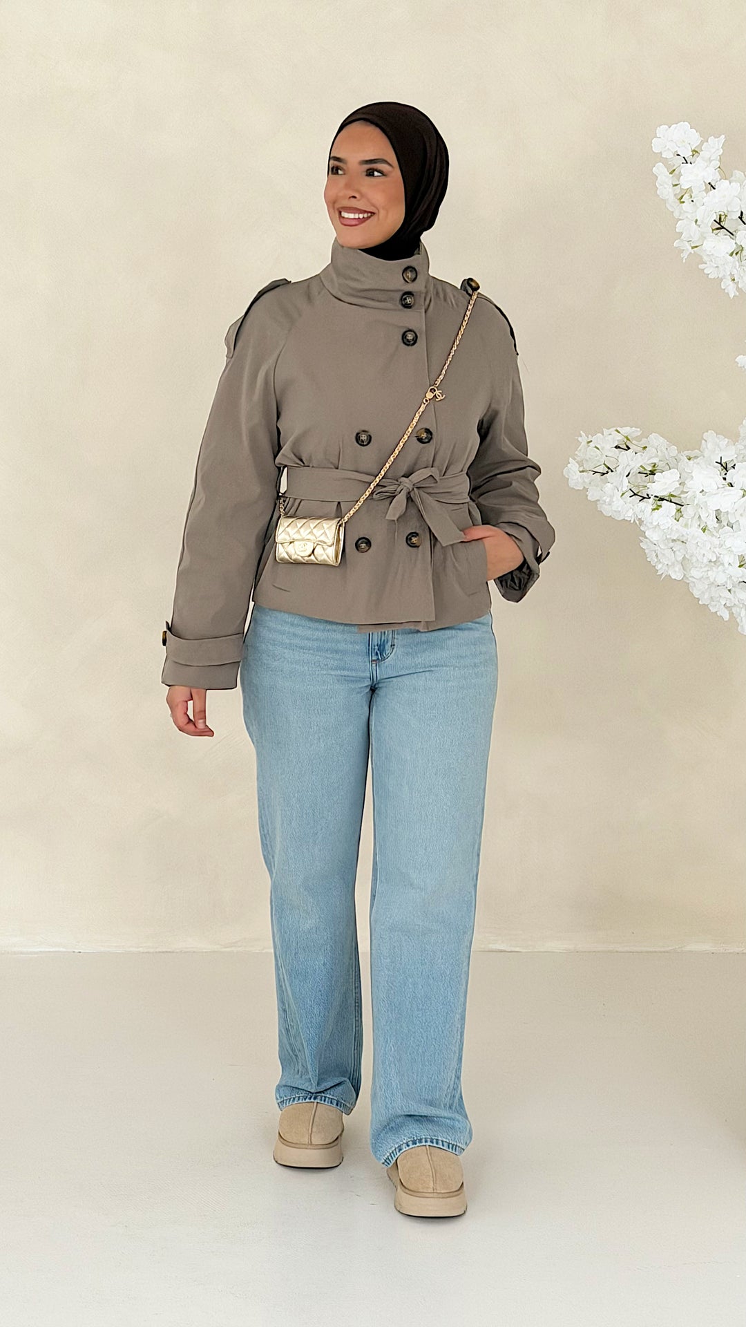 Kaia Short Trenchcoat