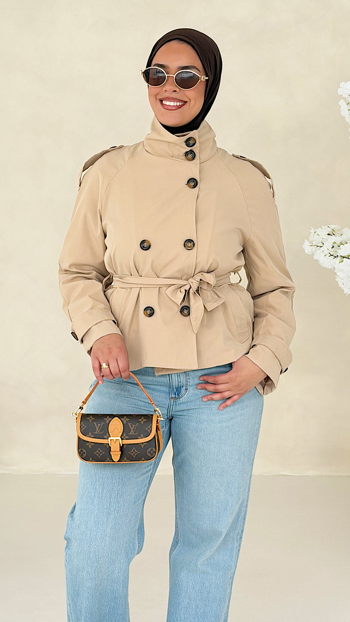 Kaia Short Trenchcoat