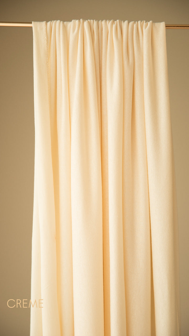 Jersey Hijab in Creme