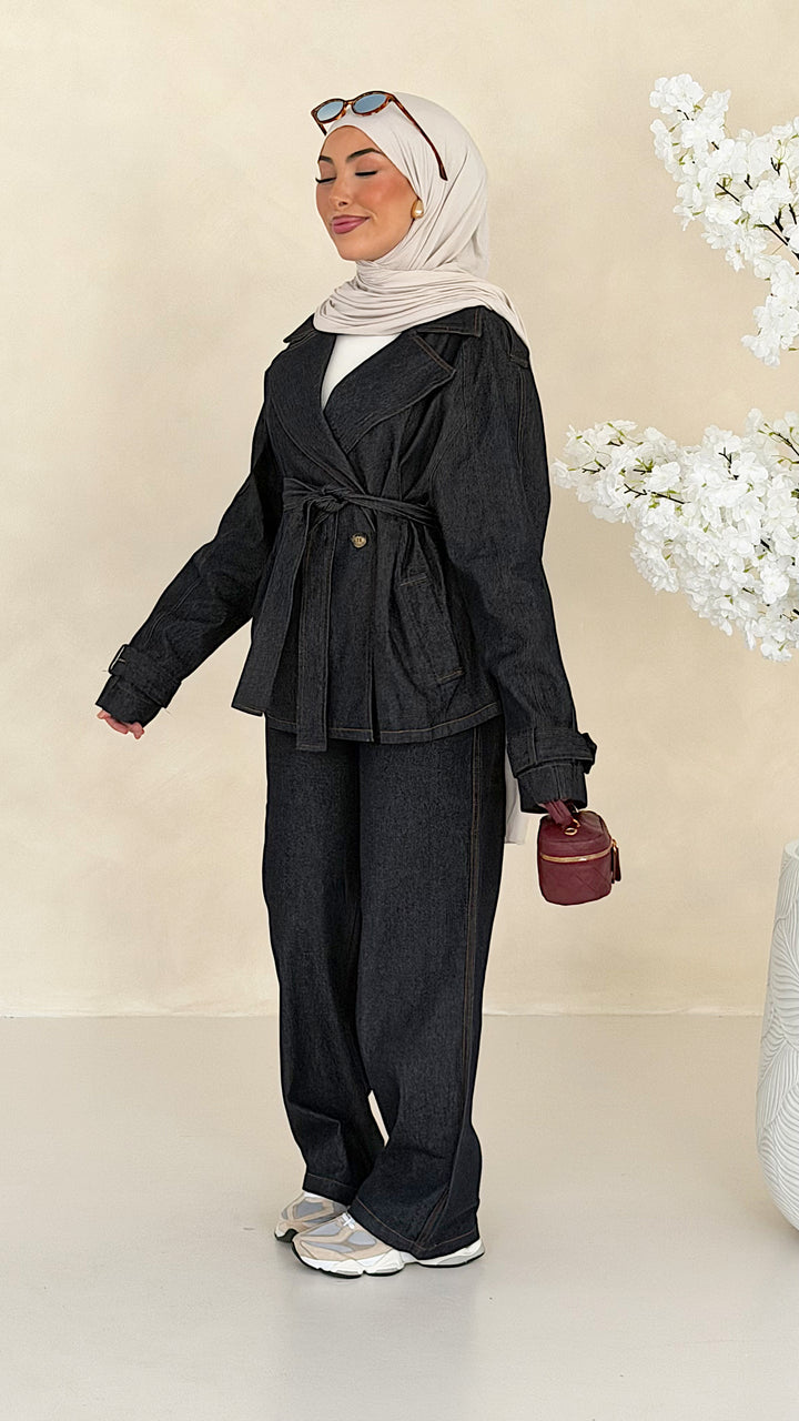 Signature Denim 2-piece set