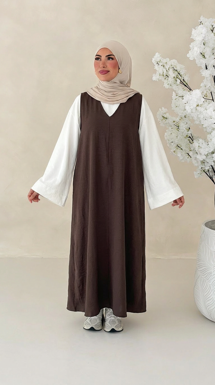 Basic Latz-Kleid