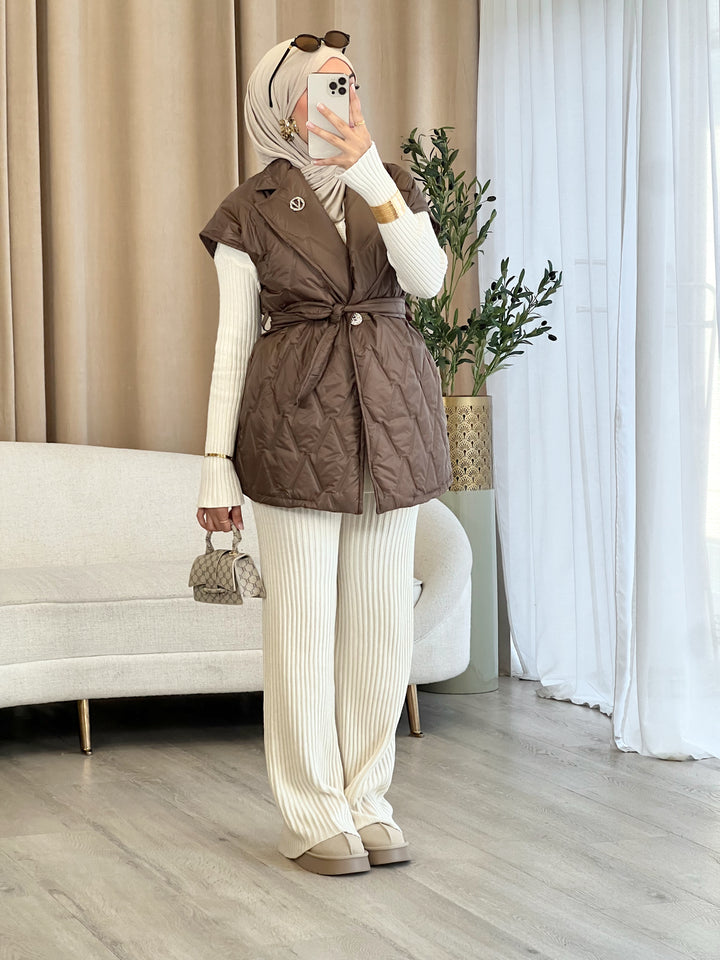 Autumn Puffer-Weste