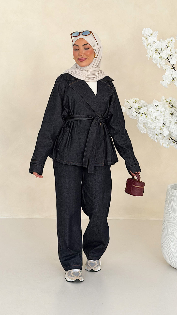 Signature Denim 2-piece set