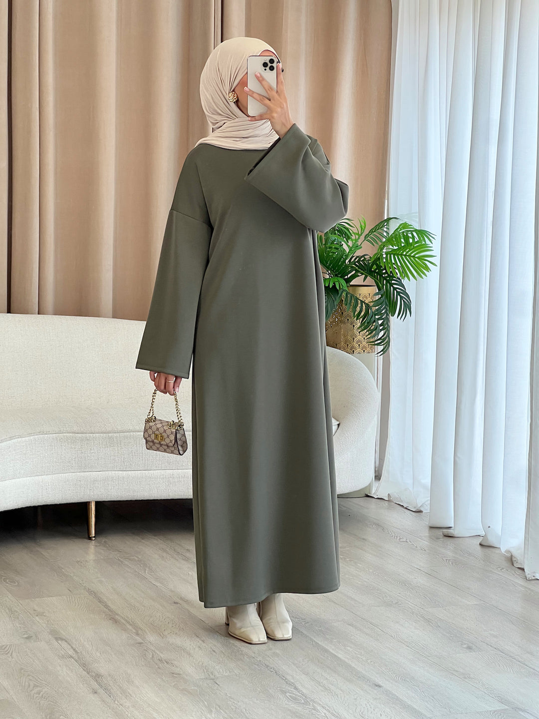 Basic Sweatshirt Abaya