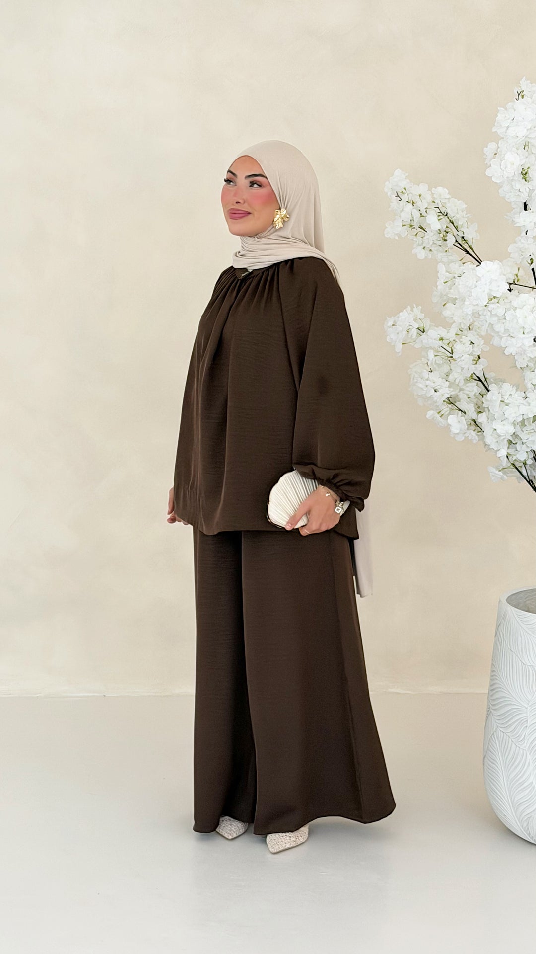 Zarela Satin 2-Teiler