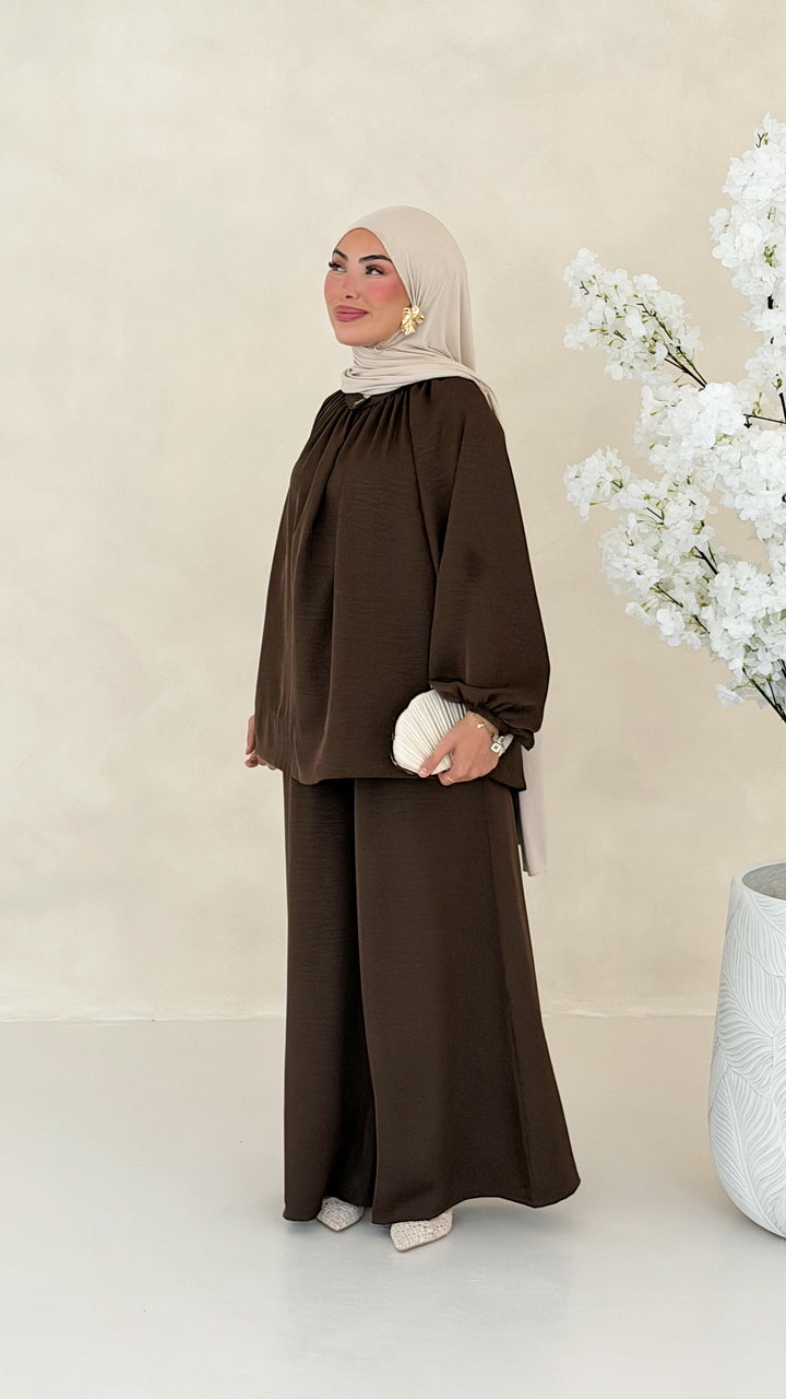 Zarela Satin 2-Teiler