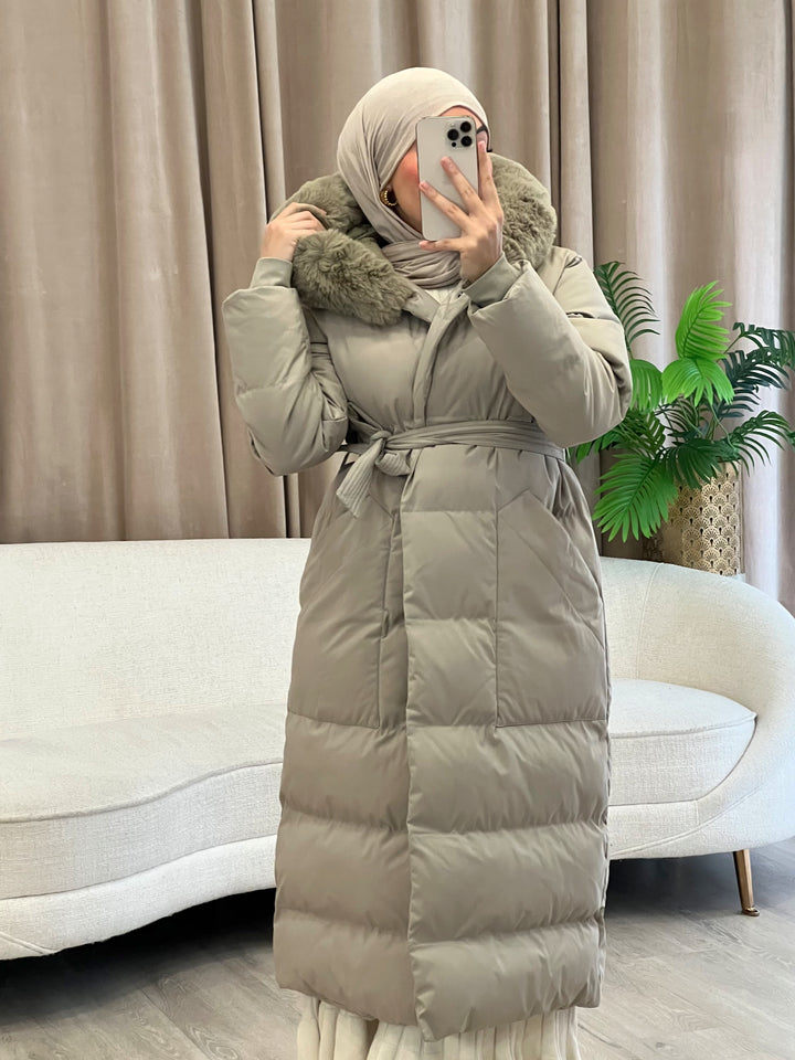 Leni Parka in Salbeigrün