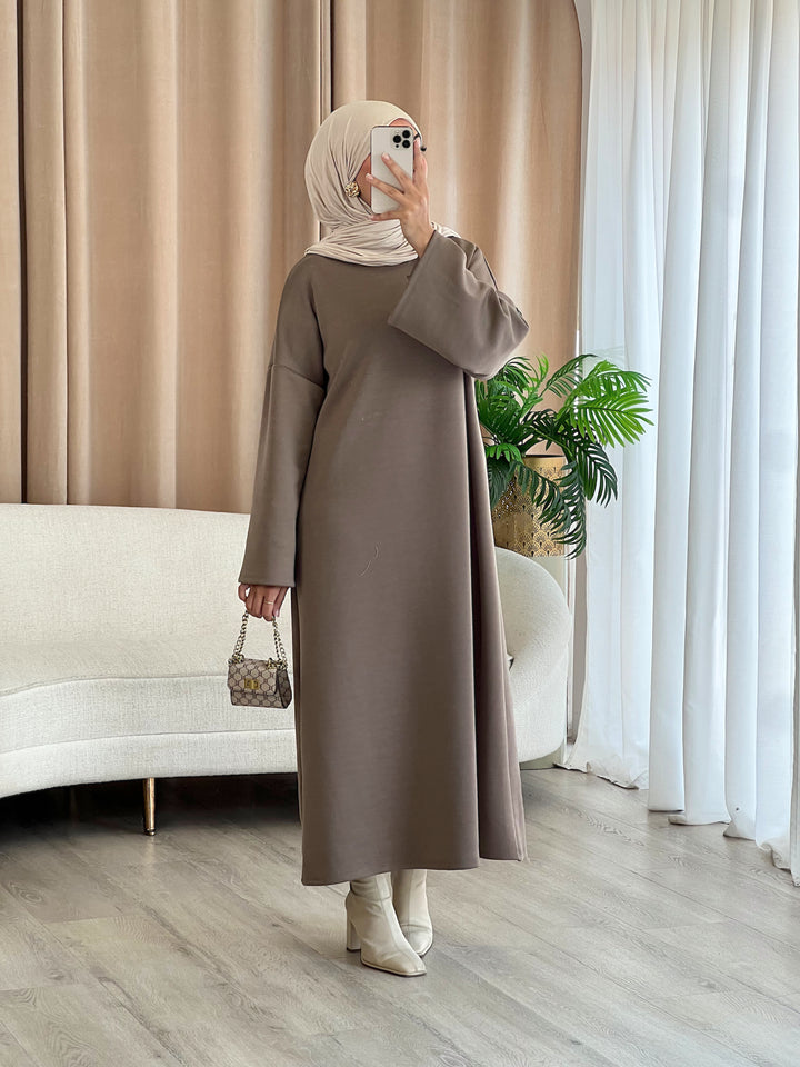Basic Sweatshirt Abaya