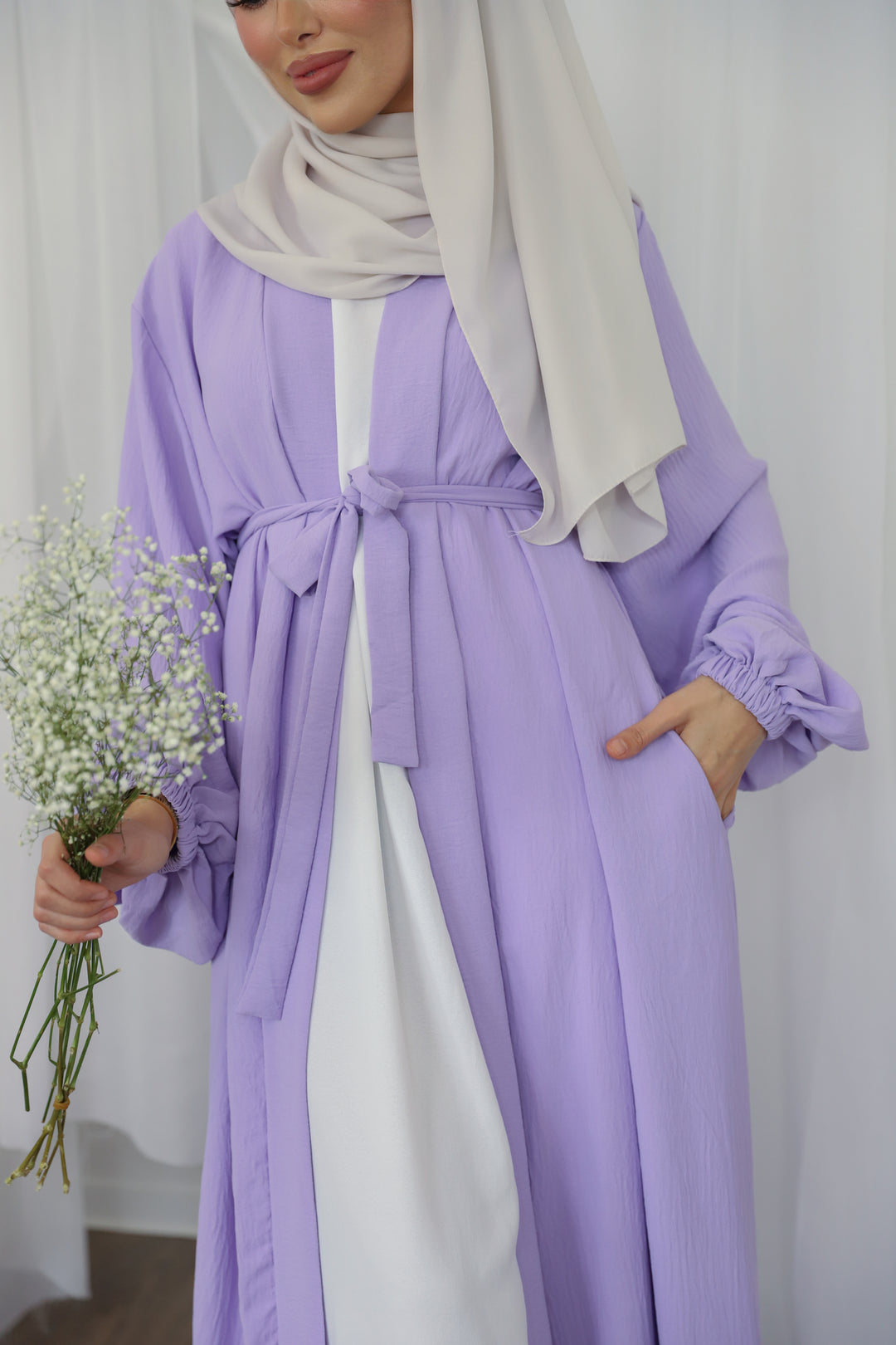 Almas Kimono in Lila