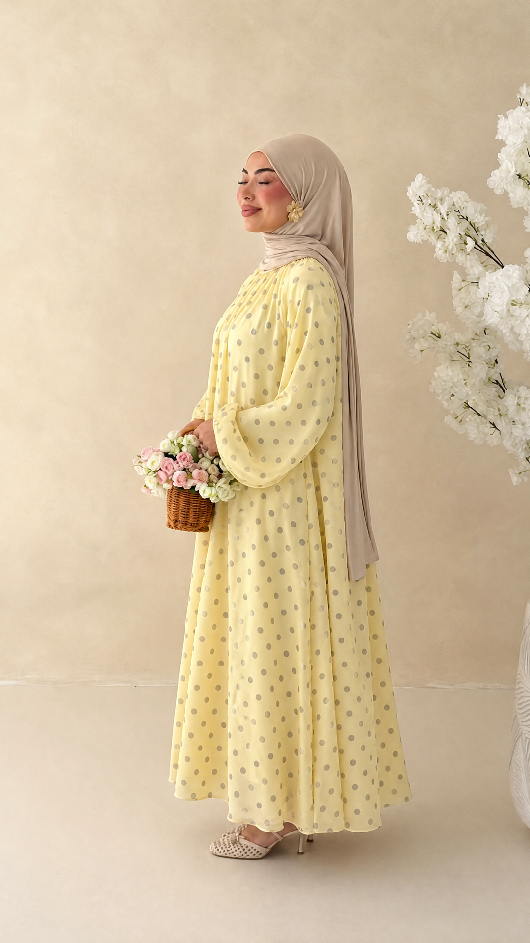 Polka Dot Kleid