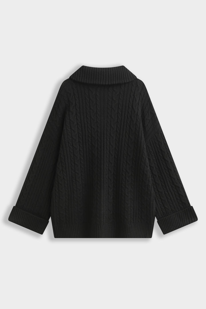 Celine Zip-Cardigan