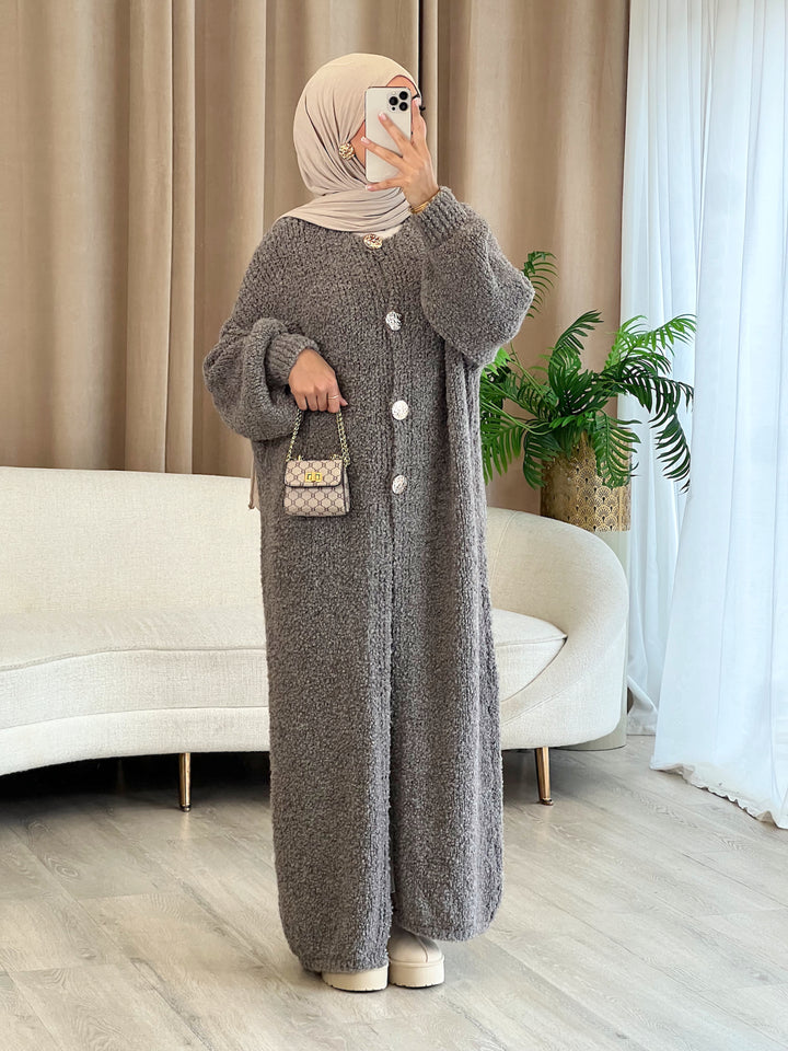 Cloudy Teddy Cardigan