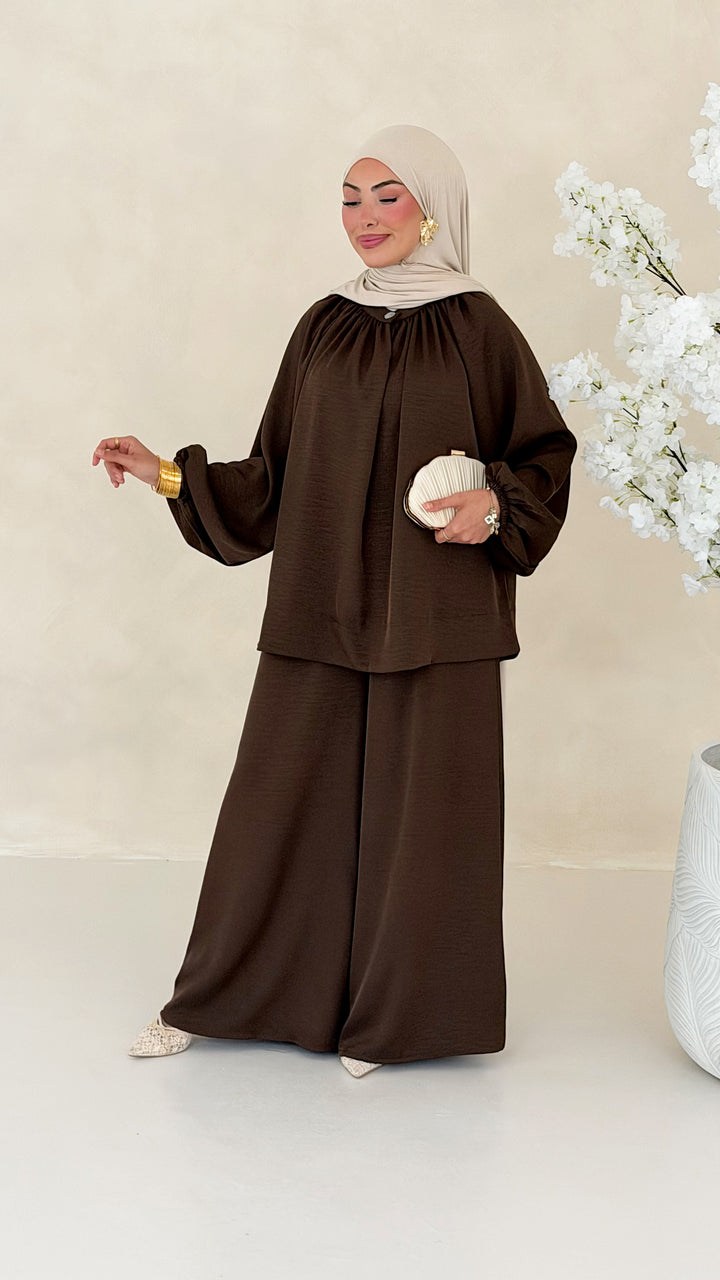 Zarela Satin 2-Teiler