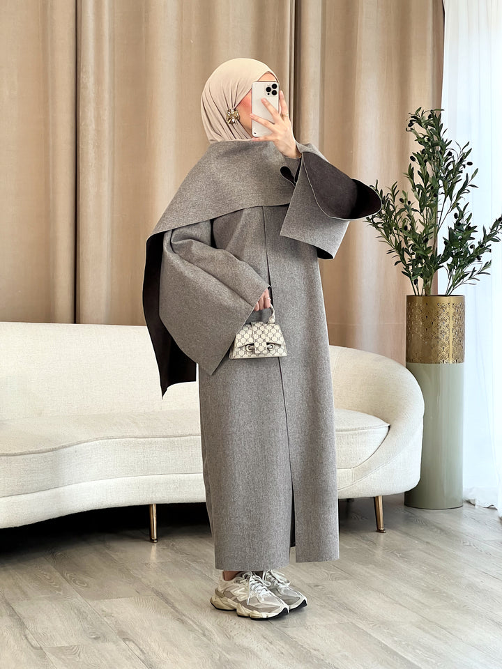 Yaren Mantel mit Cape