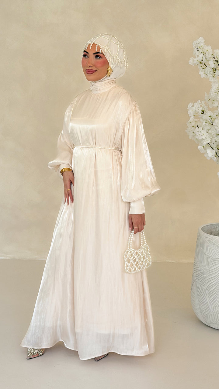 Zarif Pearl Kleid