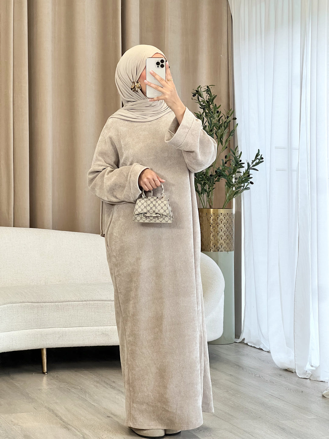 Nisa Cord Kleid