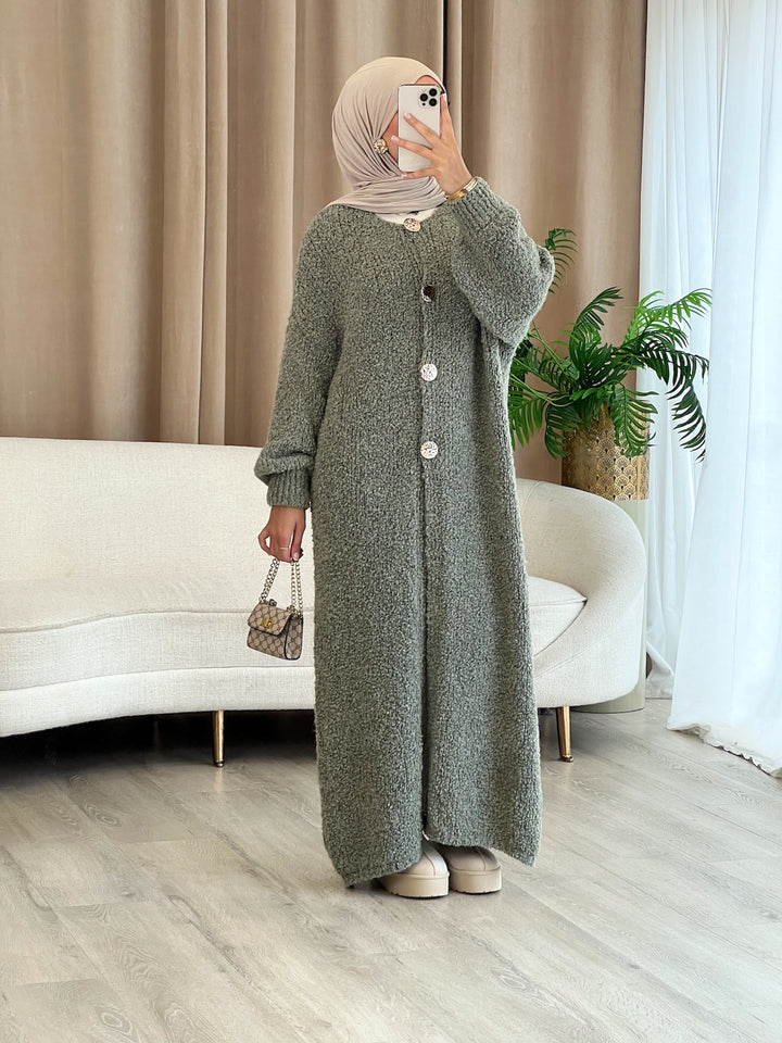 Cloudy Teddy Cardigan