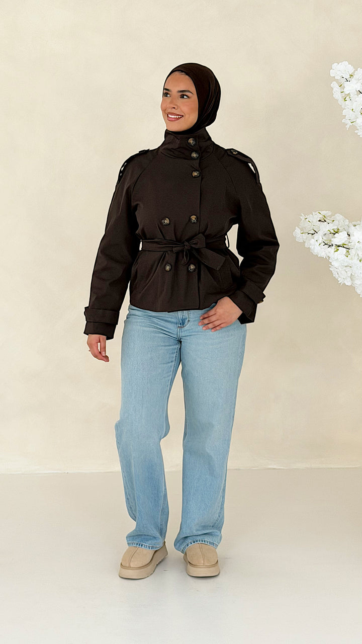 Kaia Short Trenchcoat