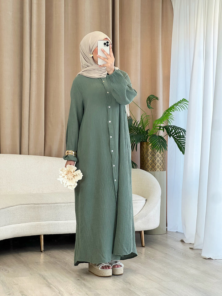 Solea Musselin-Kleid