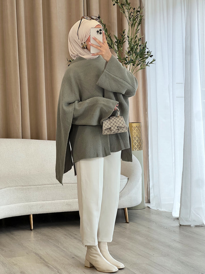 Mira Short Strick-Cape