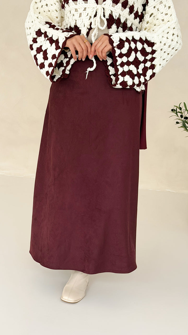 Velvet Wildleder Rock