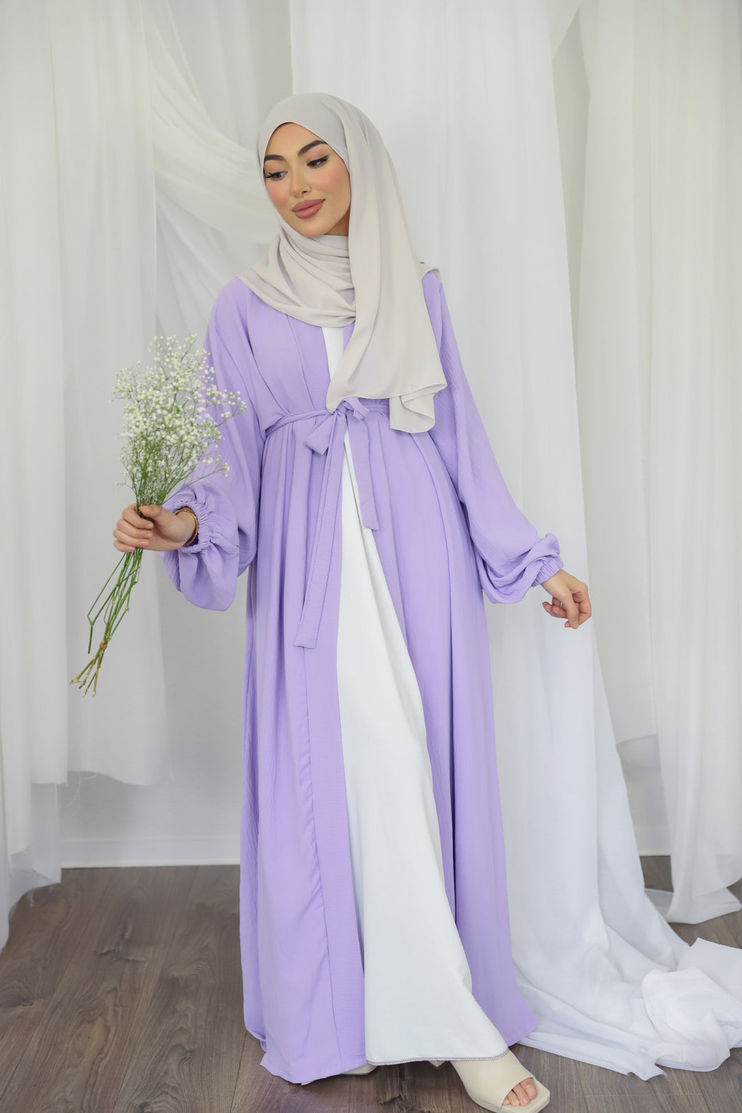 Almas Kimono in Lila