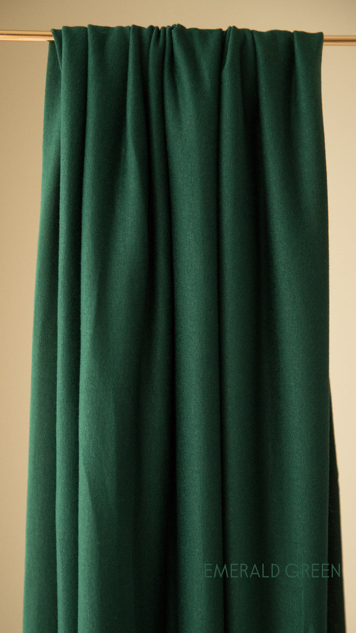 Jersey Hijab in Emerald Green