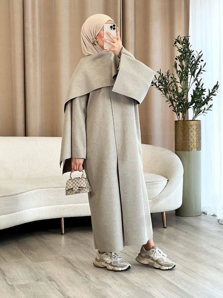 Yaren Mantel mit Cape