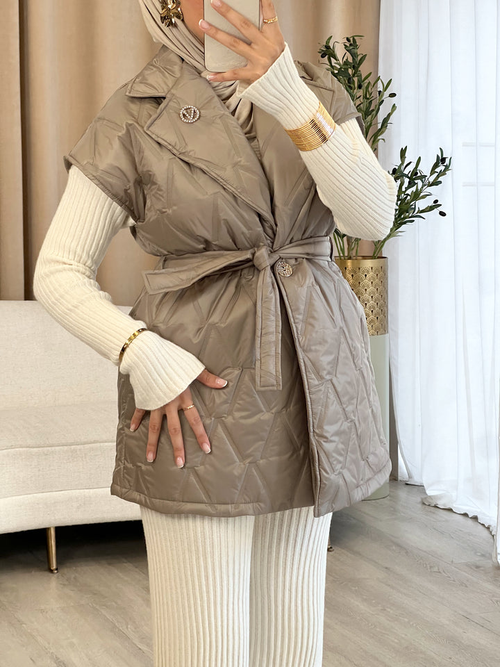 Autumn Puffer-Weste