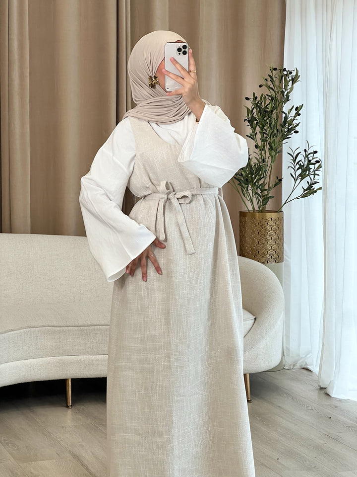 Eluna Bouclé Latzkleid