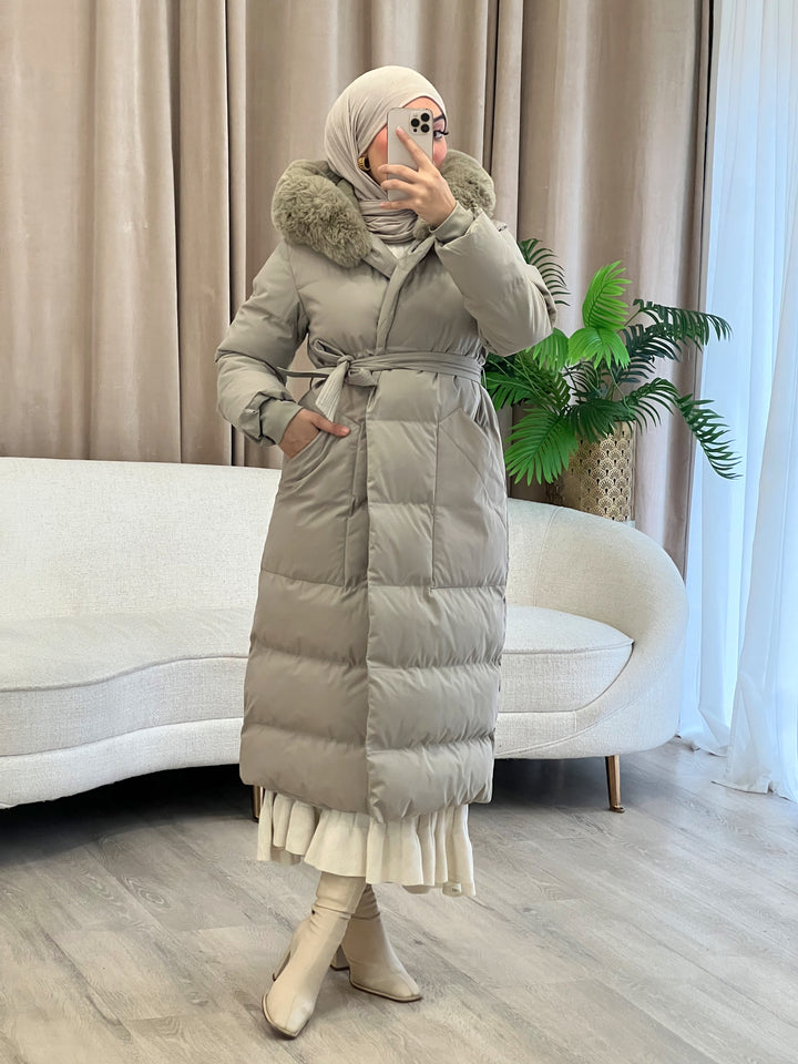 Leni Parka in Salbeigrün