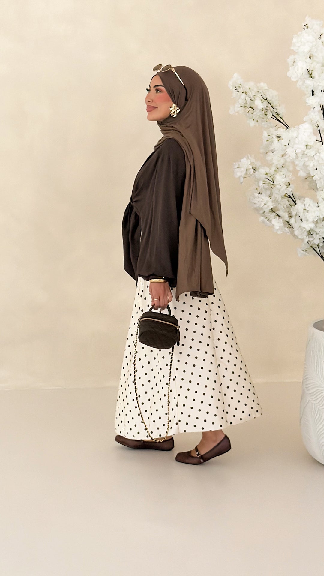 Gepunkteter Rock