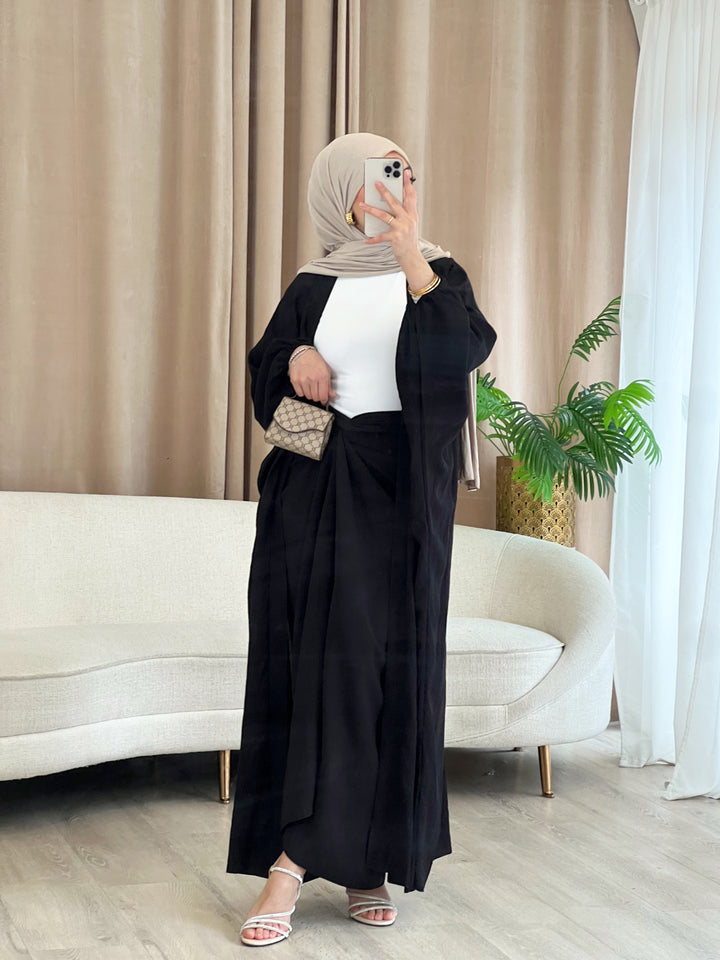 Noura Set in Schwarz