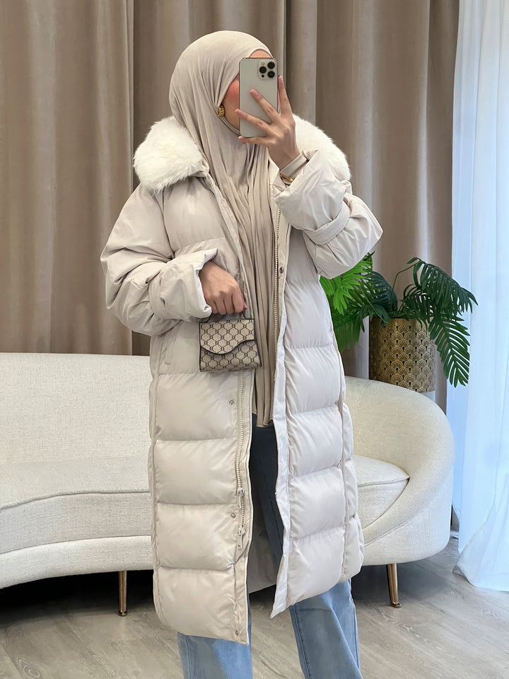 Zeina Parka in Beige
