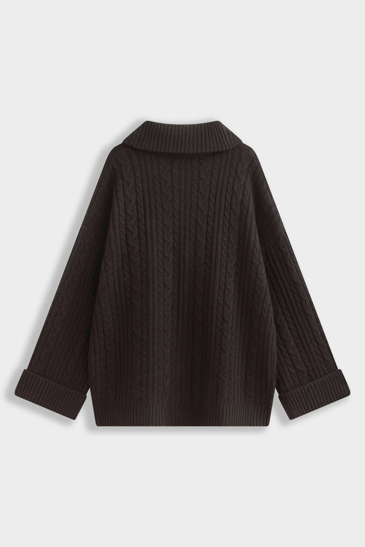 Celine Zip-Cardigan