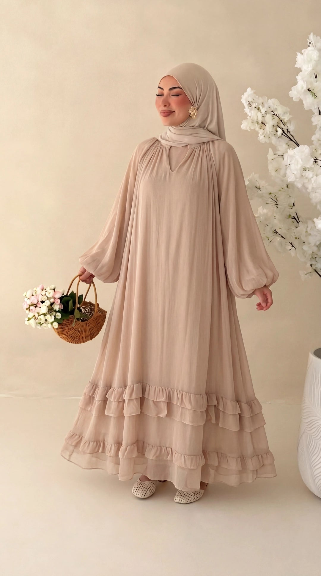 Alya Volant Kleid